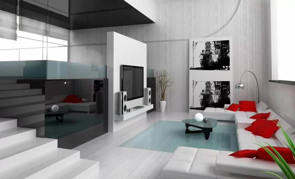 Desain interior ruang tamu rumah minimalis